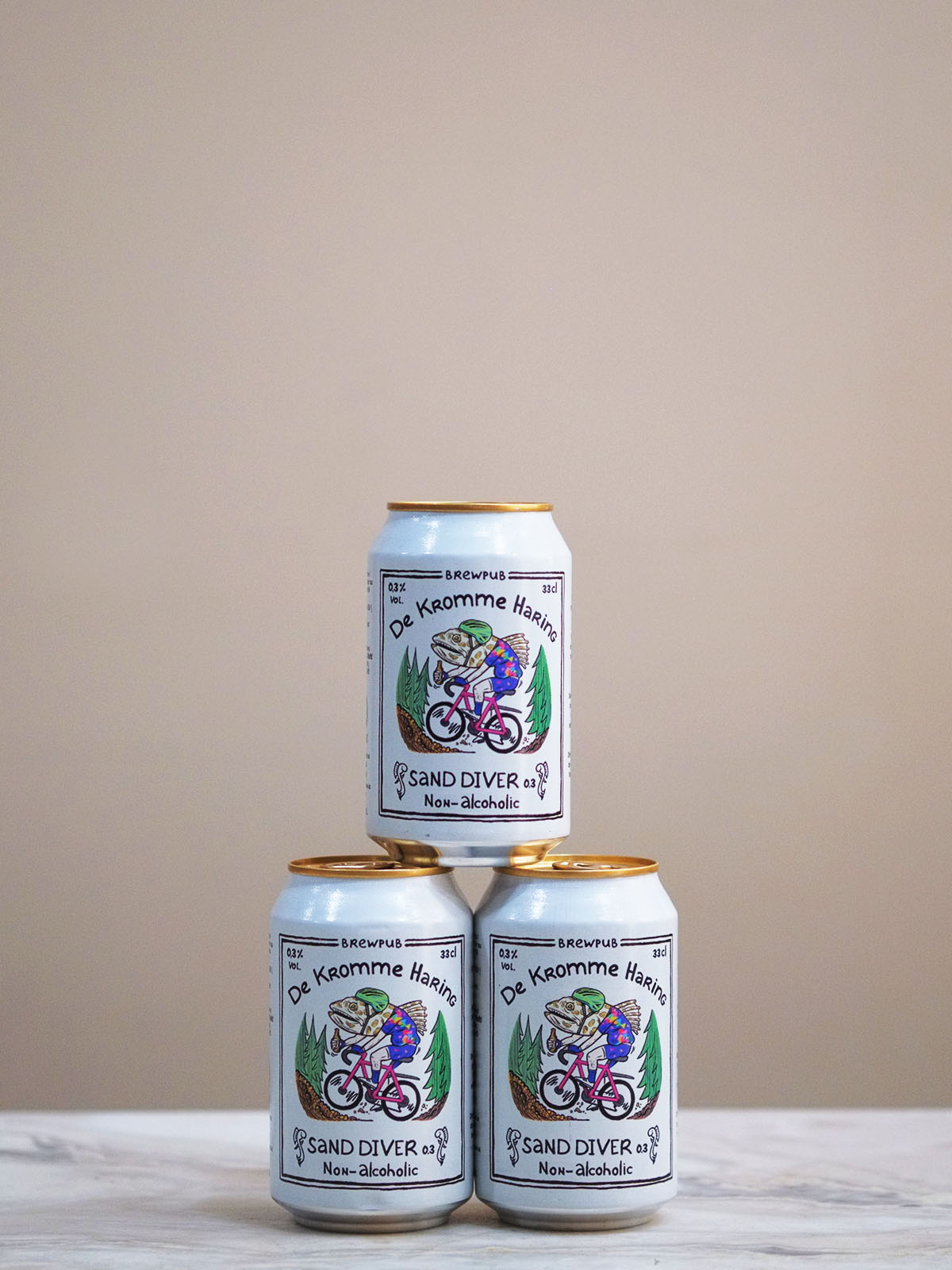 The Kromme Haring - Sand Diver (alc. free 0,3% 330ml) - Chenin Chenin