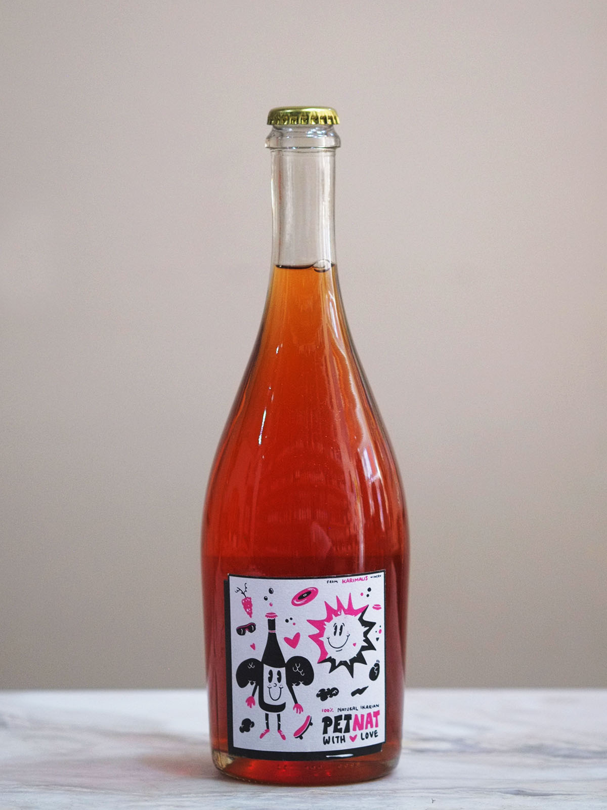 Karimalis - Ikarian Rose Pet Nat 2023 - Chenin Chenin