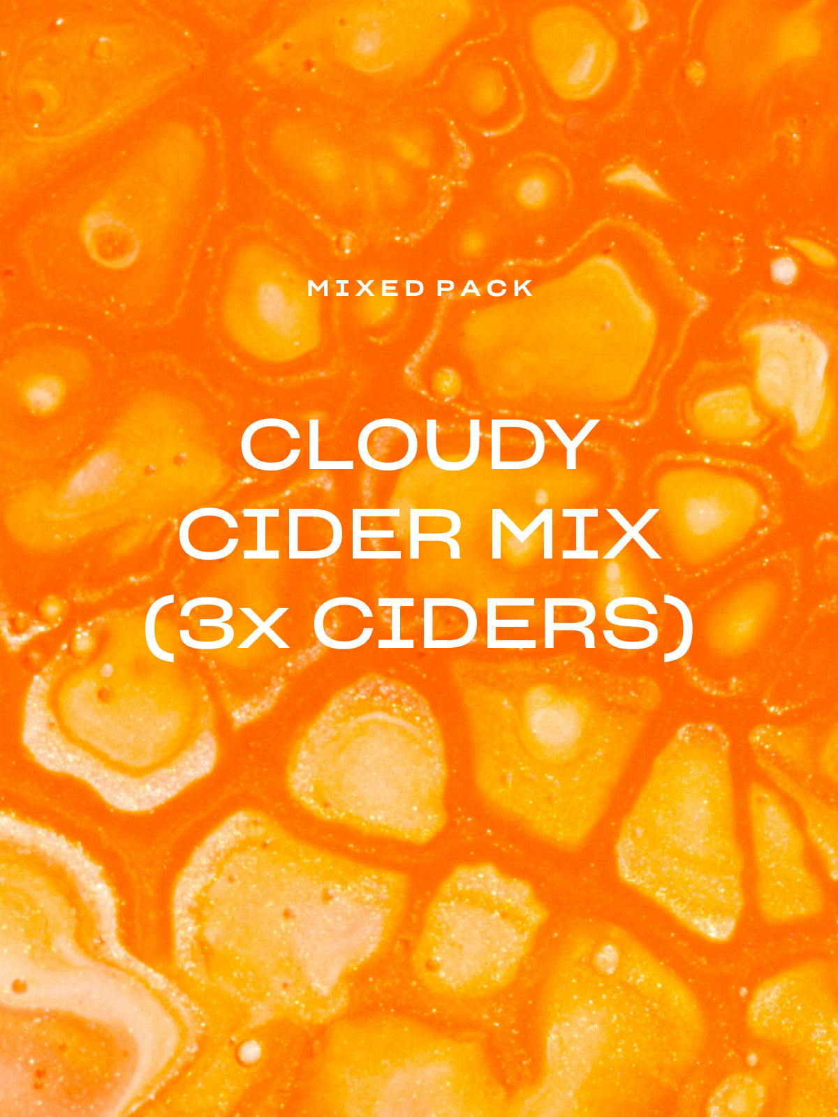 Cloudy Cider Mix — Mixed Pack (3 x Cider)