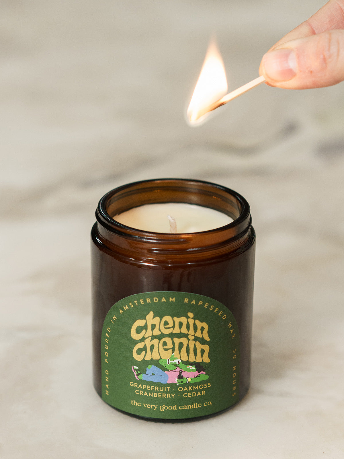 Chenin Chenin x The Very Good Candle Co. Scented Candle - CHENIN CHENIN