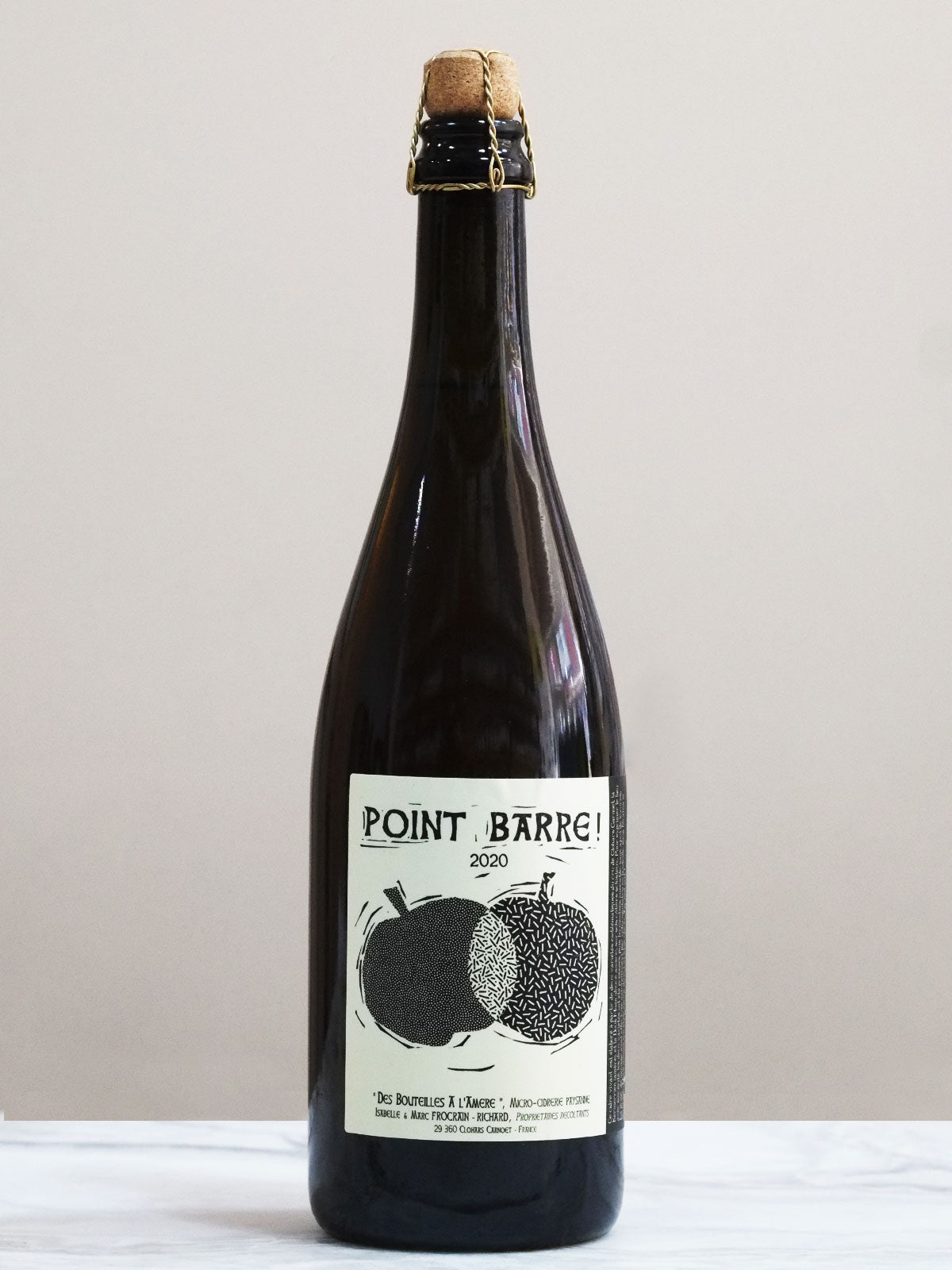 Des Bouteilles à l’Amère - Cidre Point Barre 2020 - CHENIN CHENIN