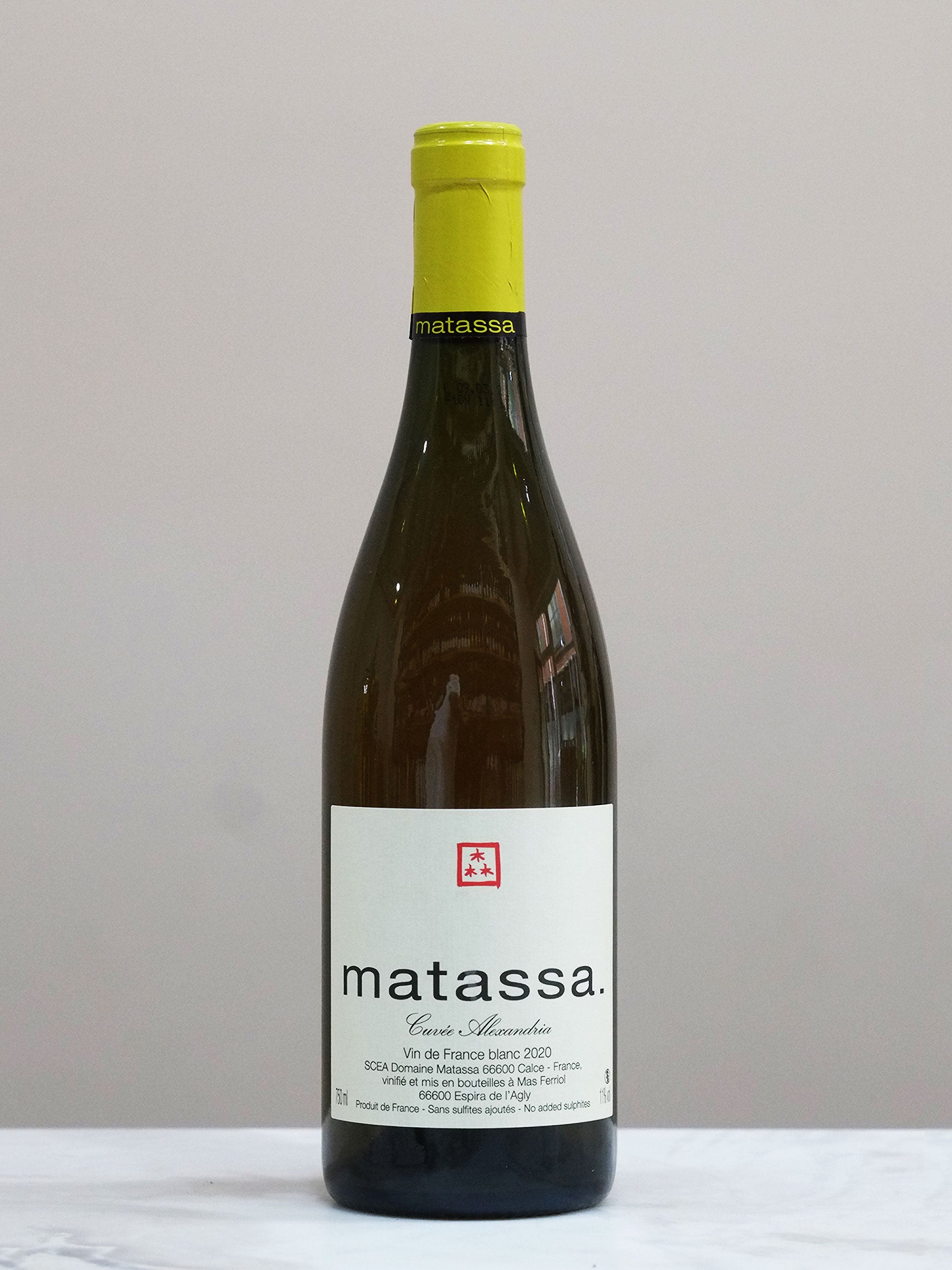 Matassa - Cuvée Alexandria 2020 - CHENIN CHENIN
